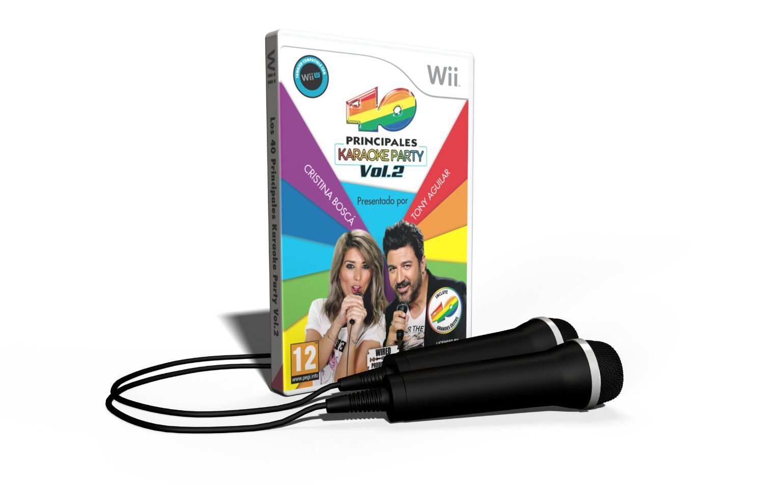 Los 40 Principales Karaoke Party Vol 2  Microfonos Wii